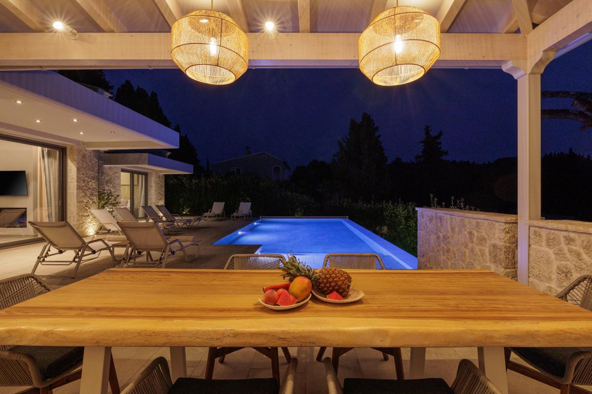My Mediterranean Corfu Luxury Villa With Private Swimming Pool Kontokali Exterior photo