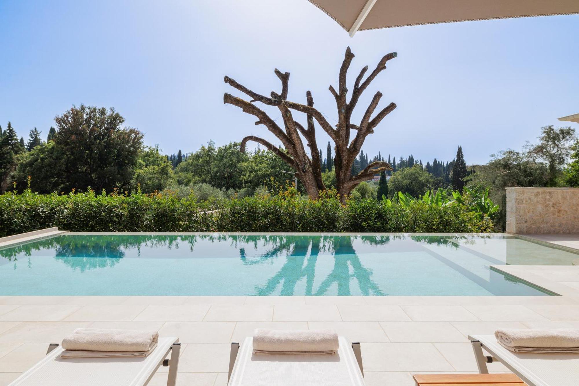My Mediterranean Corfu Luxury Villa With Private Swimming Pool Kontokali Exterior photo