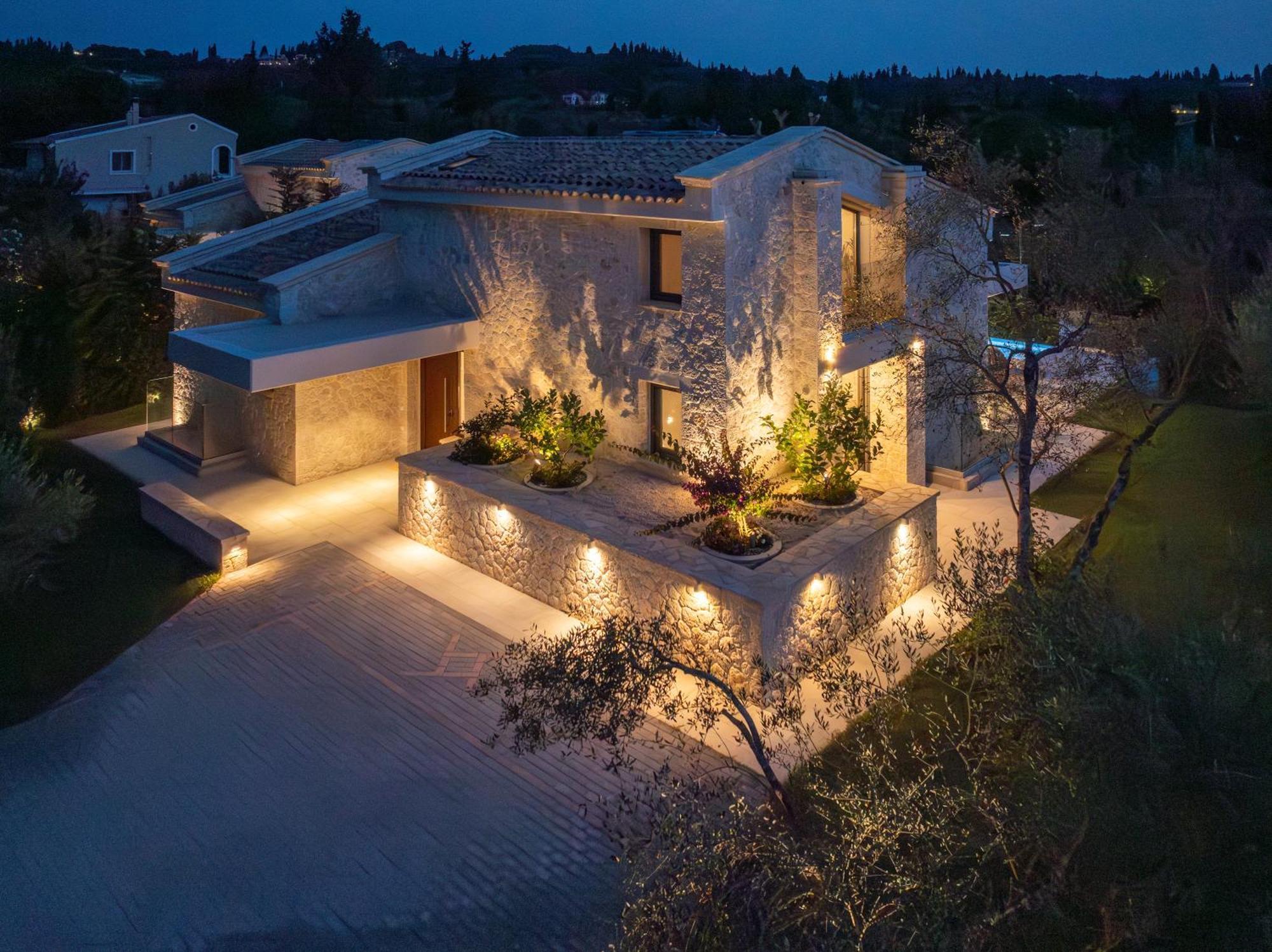 My Mediterranean Corfu Luxury Villa With Private Swimming Pool Kontokali Exterior photo