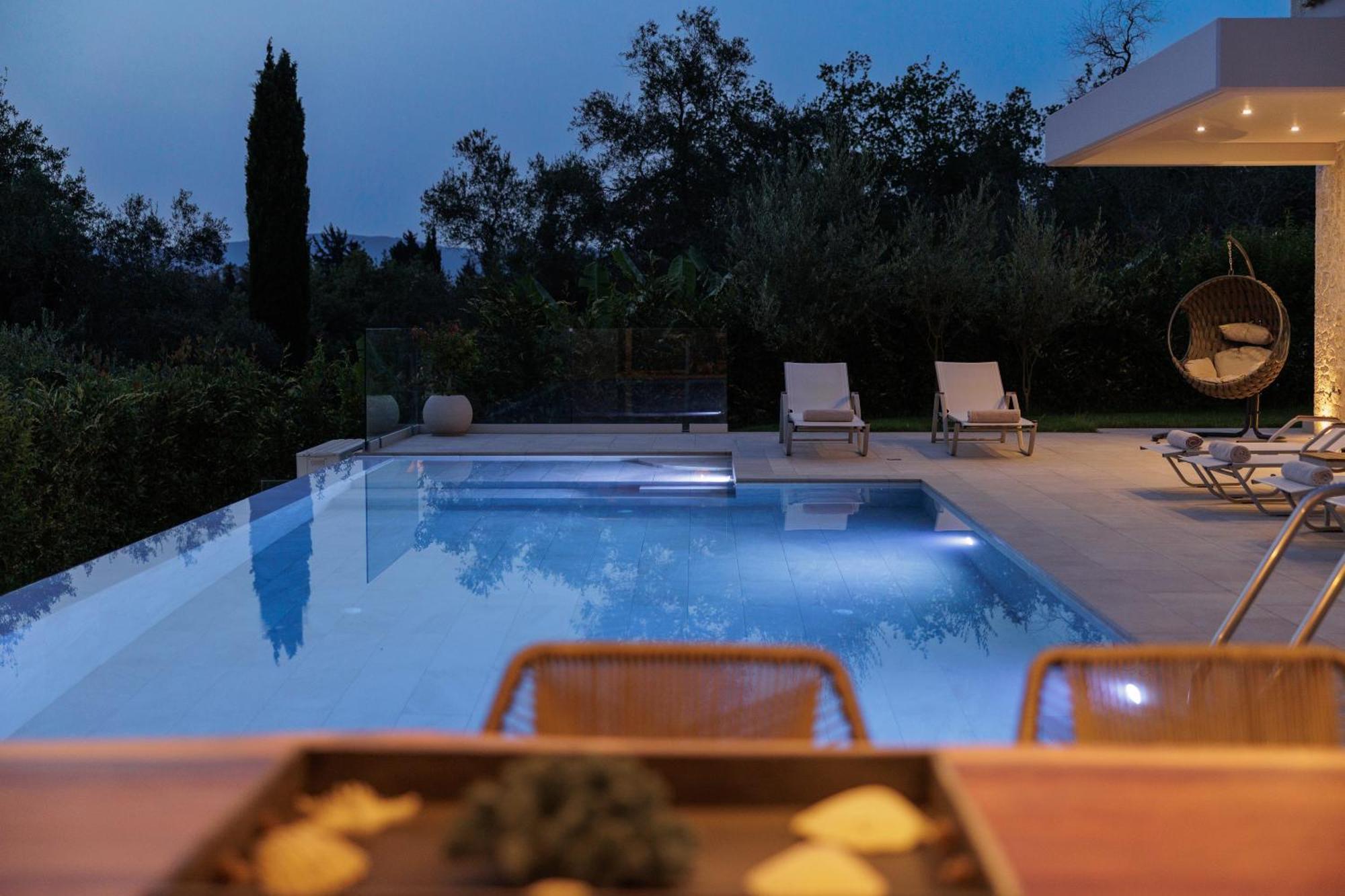 My Mediterranean Corfu Luxury Villa With Private Swimming Pool Kontokali Exterior photo