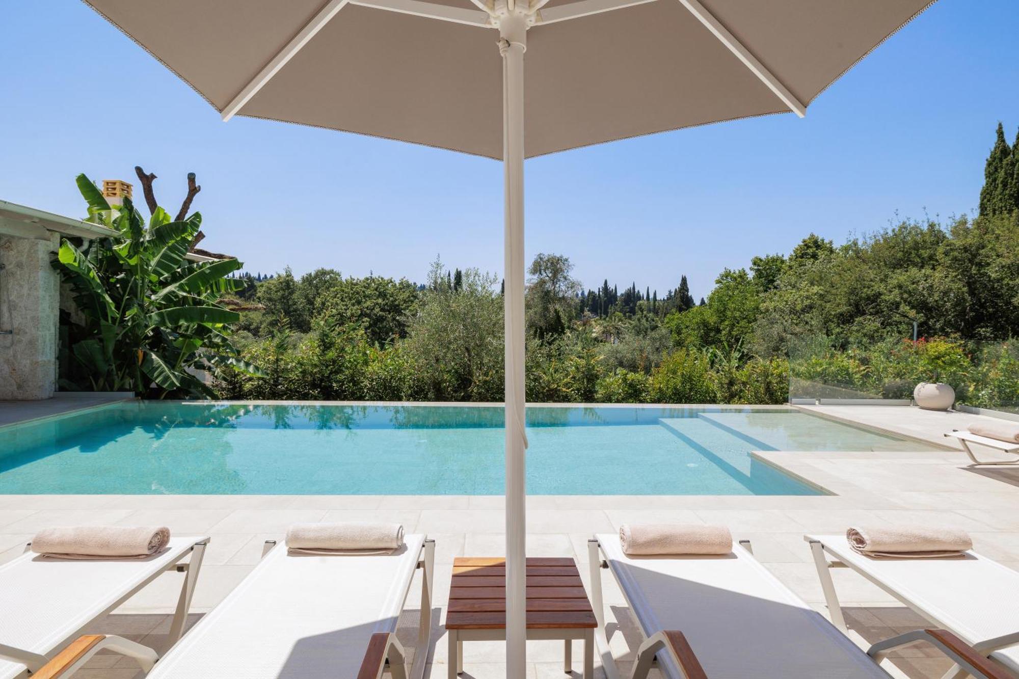 My Mediterranean Corfu Luxury Villa With Private Swimming Pool Kontokali Exterior photo