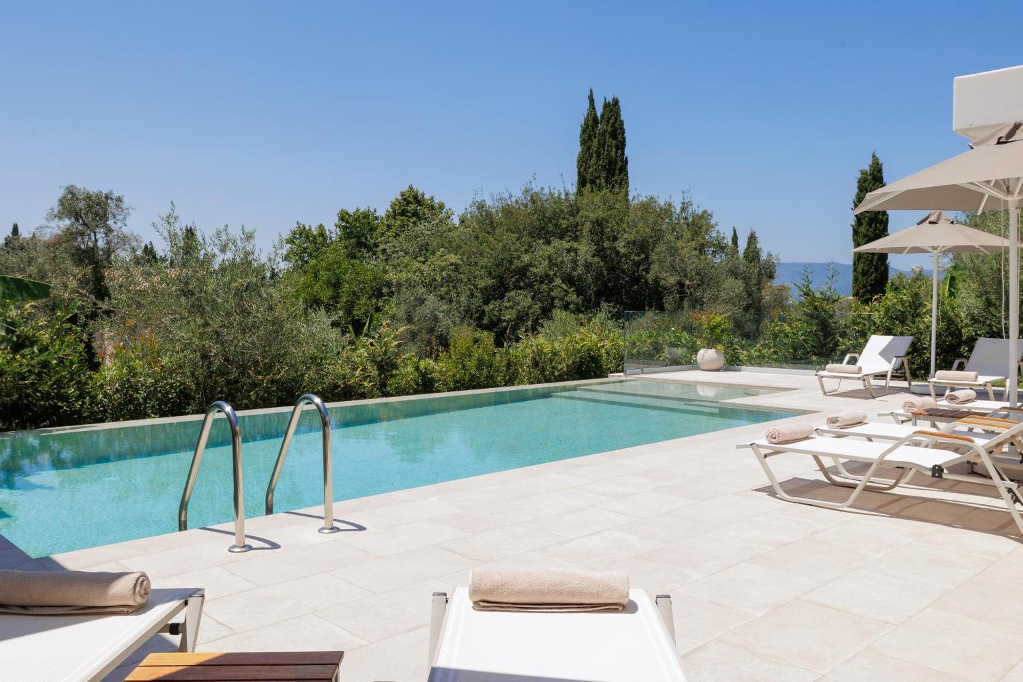 My Mediterranean Corfu Luxury Villa With Private Swimming Pool Kontokali Exterior photo