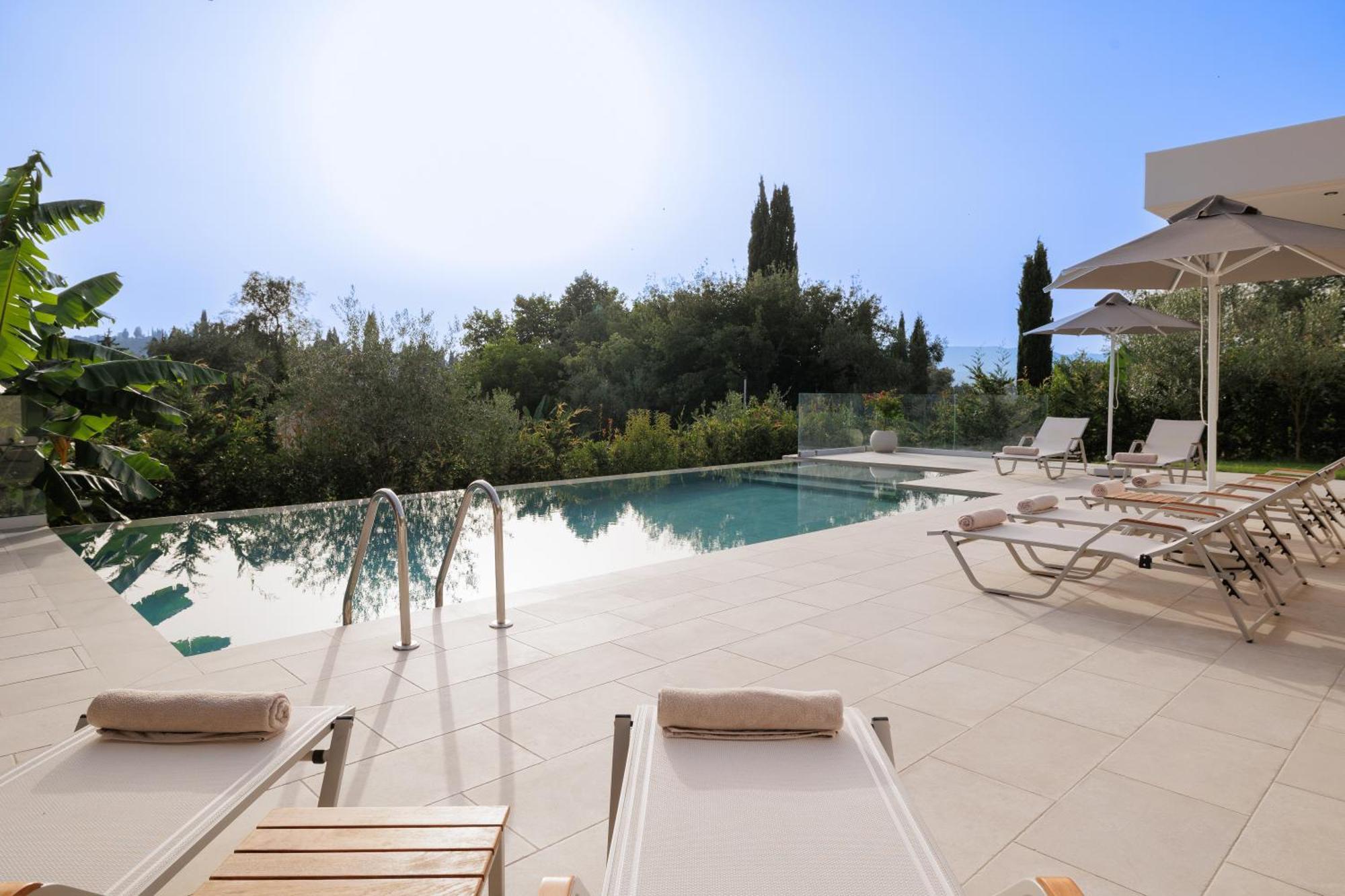 My Mediterranean Corfu Luxury Villa With Private Swimming Pool Kontokali Exterior photo